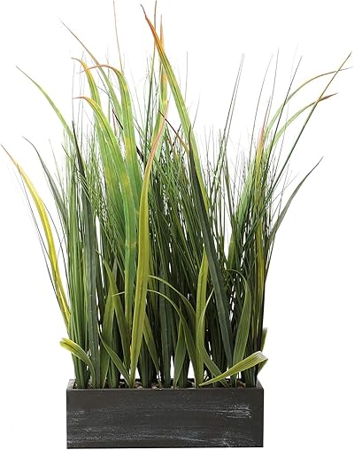 SAROSORA Künstliche Pflanzen, 55,9 cm hoch, für Garten, Innenbereich, Tischdekoration, Kunstrasen, Fauk Pflanzen (1,55,9 cm)
