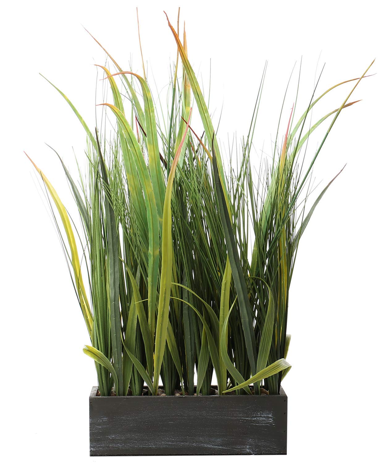 SAROSORA Artificial Plants 22" Tall for Garden Indoor Greenery Tabletop Decor Home Fake Grass | Fauk Plants (1, 22")