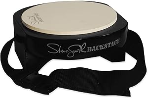 DW Drum Workshop SMPADSS Steve Smith Practice Kneepad,Beige/black