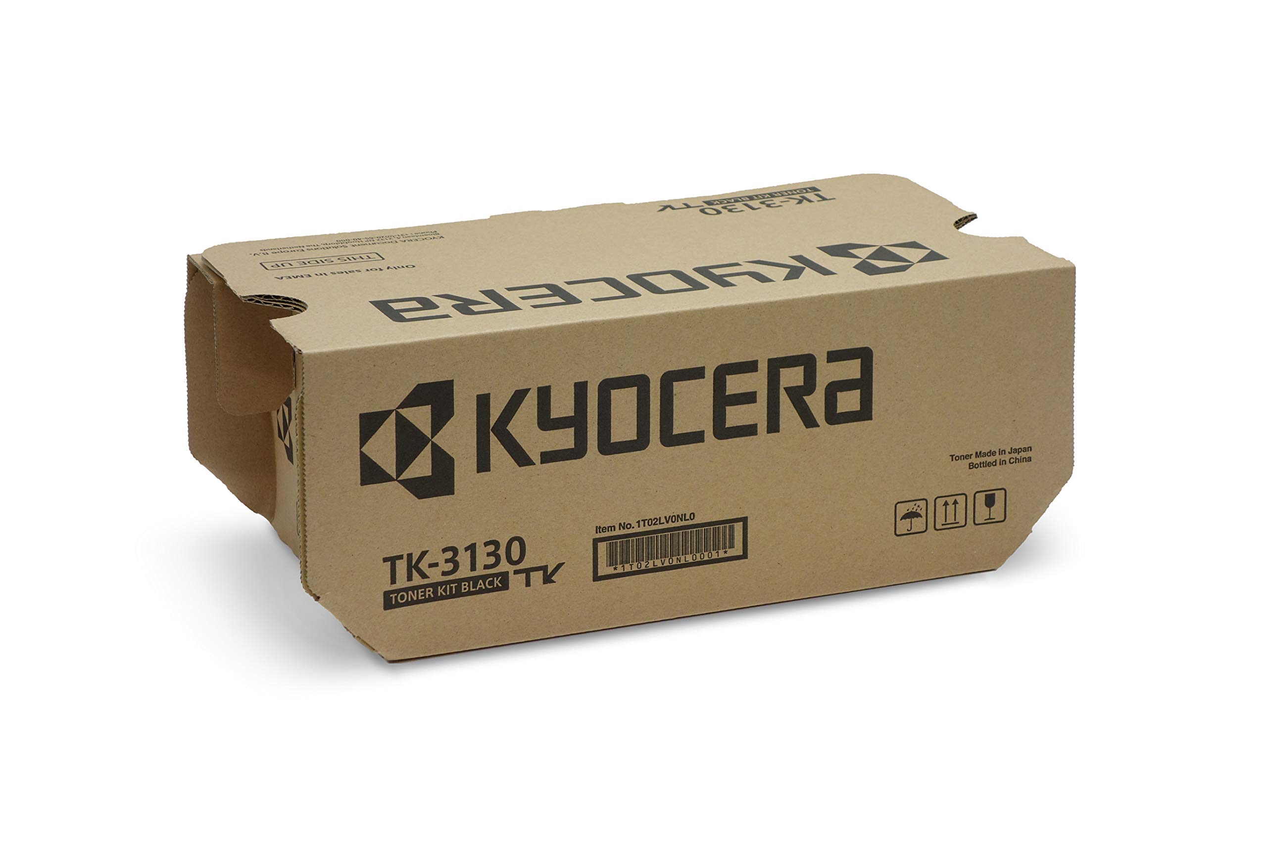 Kyocera TK-3130K Toner Black, Original Premium Cartdrige 1T02LV0NL0. Compatible ECOSYS FS-4200DN, FS-4300D, M3550idn, M3560idn