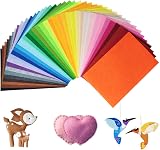 Koitoy 40 Pcs Felt Sheets A4 20x30cm Assorted Colors DIY Crafts