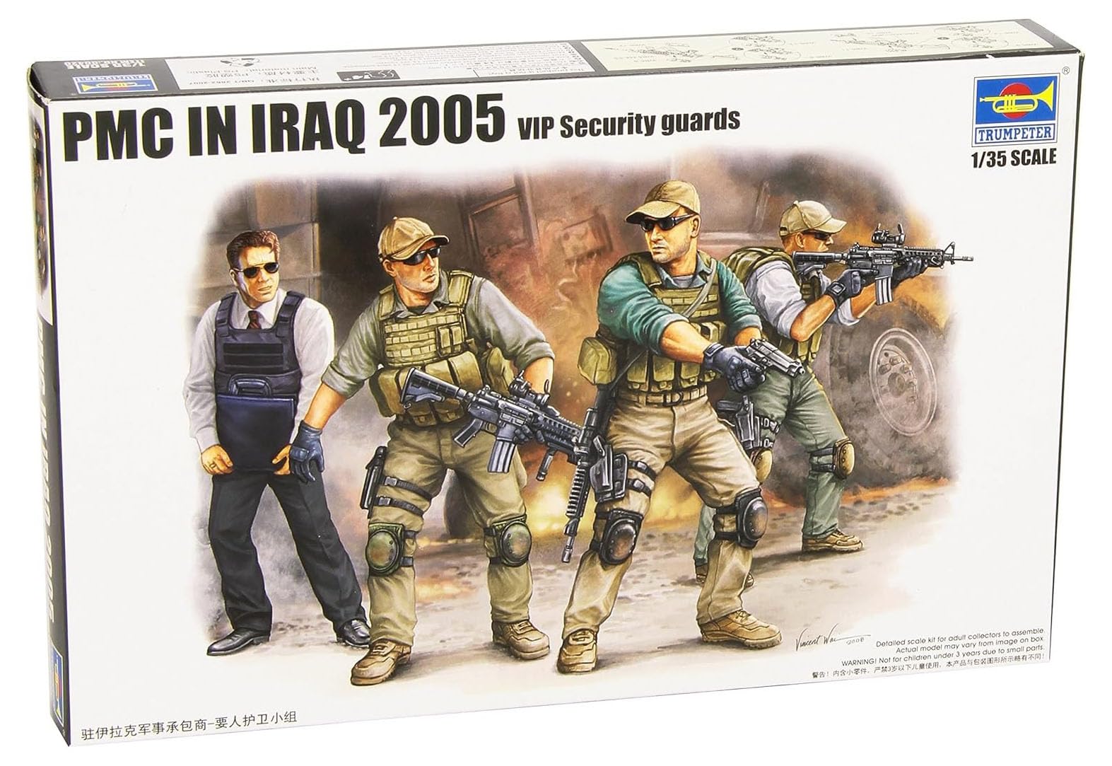 Trumpeter 1:35 - PMC in Iraq VIP Protection
