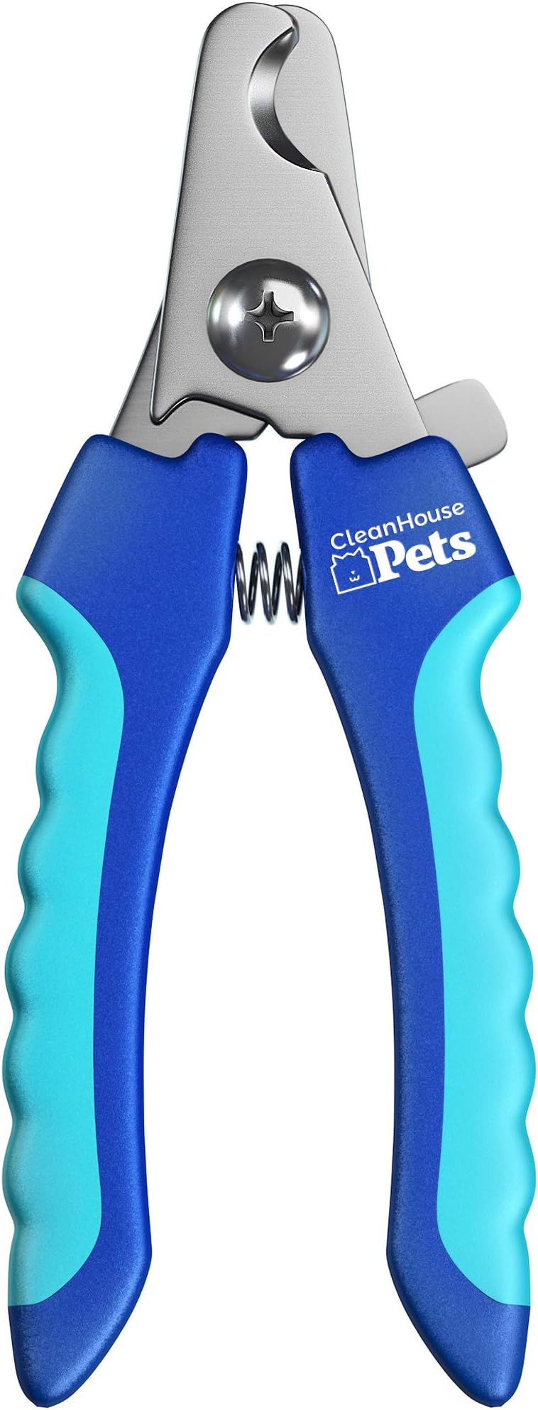 Dog Nail Clippers & Cat Nail Clipper with Nail File - Large Pets - Cat Nail Clippers with Safety Guard to Prevent Over-Cutting - Sharp & Stainless Steel