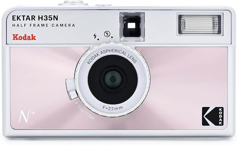 Kodak Ektar H35N Half Frame Film Camera 35mm Focus-Free Star Filter