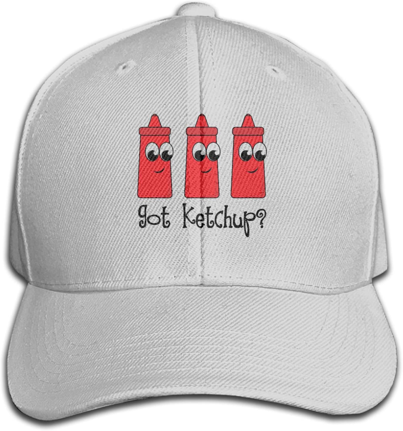 Got Ketchup Baseball Caps Vintage Sandwich Hat Sandwich Cap Peaked