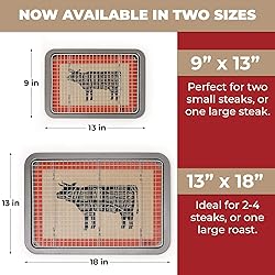 Trinity Provisions Meat Resting Pan - With Wire