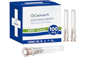 Careach 100pcs 26 Ga 1 inch, Scientific Labs, Measurement, Transfer of Liquids