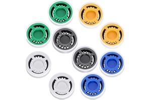 Lekgavd 10PCS Flow Restrictor for Shower Head, 1.5/1.8/2.0/2.5/3.0 GPM Water Flow Control Limiter, Shower Head Flow Adapter Water Saver for Bathroom, Kitchen, Garden