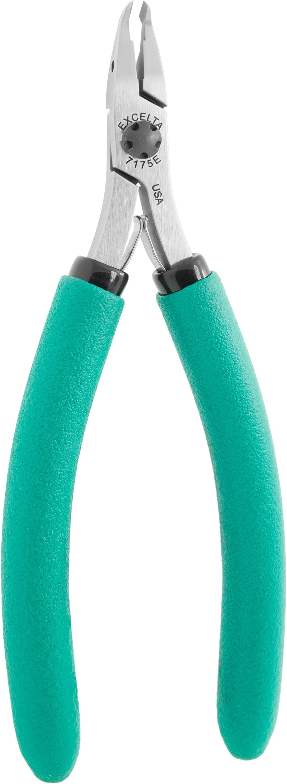 Excelta - 7175E - Cutters - Angulated Head - Five Star - Carbon Steel - Blade Length.16" (4mm), 0.25" Height, 0.42" Wide, 6" Length