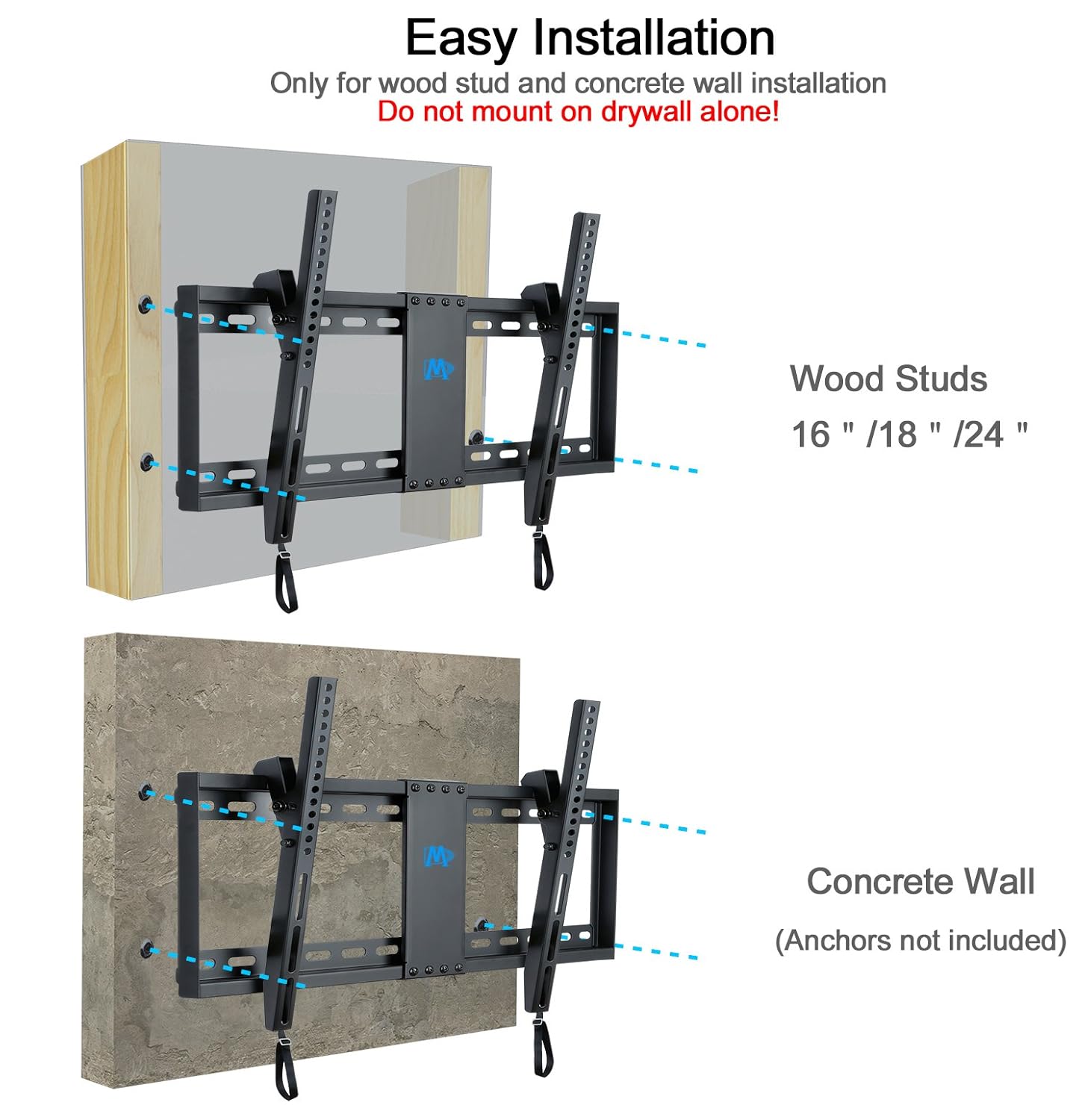 Can anyone identify these TV wall mount holes drilled by a previous