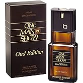 Jacques Bogart One Man Show for Men, Eau de Toilette Spray, Oud Edition, 3.33 Ounce