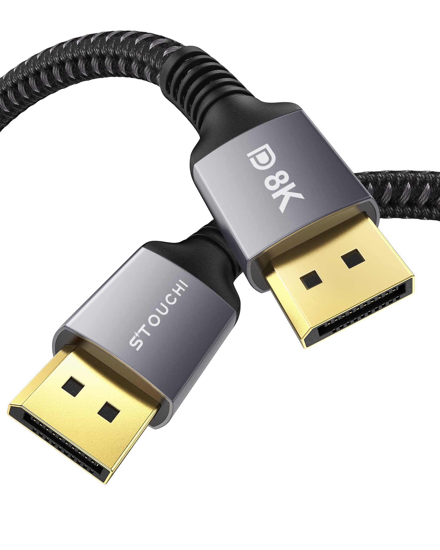 Stouchi DisplayPort Cable, DP 1.4 Cable 8K 3M/10FT