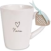 Pavilion Gift Company Nana Cup, 1 Count (Pack of 1), Cream, Ceramic, 15oz