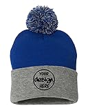 INK STITCH Sp15 Pom Pom Customized Custom Beanies