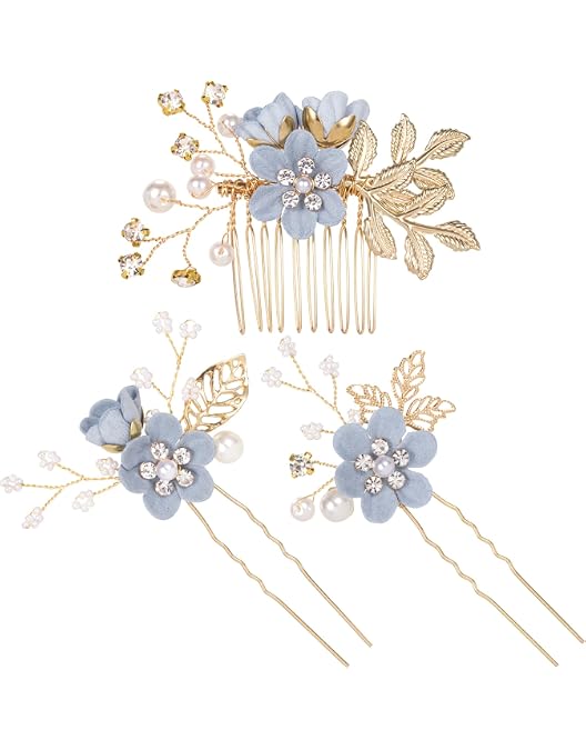 Amazon.com : Camellia Flower Hair Clips for Women Vintage  display picture 2
