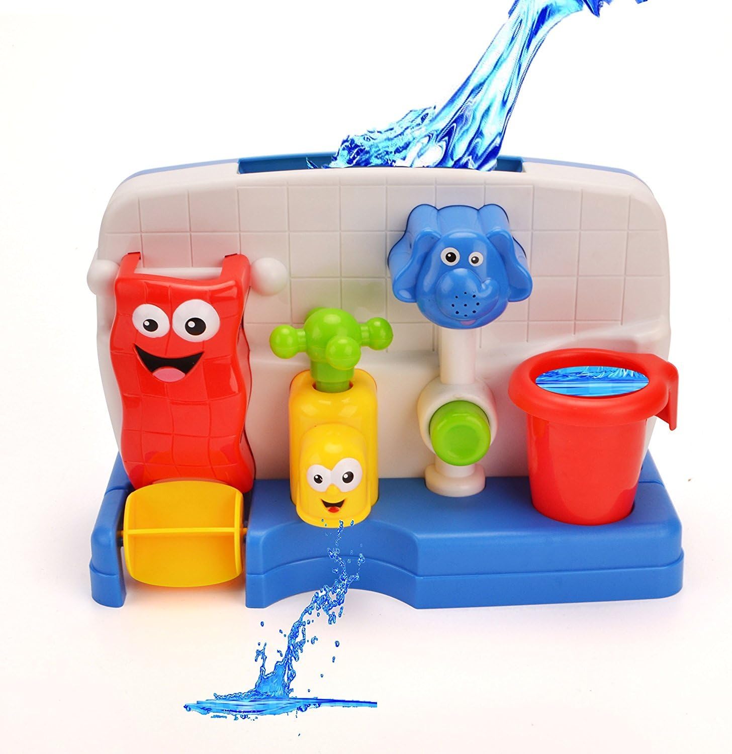 Amazon MOSSI ミニ浴室玩具セット 入浴おもちゃ お風呂用 水遊び ミニ水車 蛇口 噴水 象 知育玩具 お風呂用おもちゃ おもちゃ Amazon MOSSI ミニ浴室玩具セット 入浴おもちゃ お風呂用 水遊び ミニ水車 蛇口 噴水 象 知育玩具 お風呂用おもちゃ おもちゃ