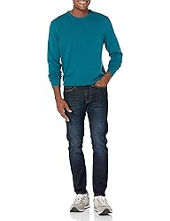 Amazon Essentials Men's Long-Sleeve Crewneck