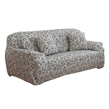 Tomtopp Sofa Furniture Cover Slipcover Big Elastic Printed Sofa Cover (3 Seats)