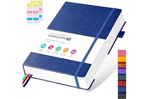Lined Notebook Journal, 320 Pages Diary Journal for Writing Women & Men, Hardcover A5 (5.7'' X 8.4'') Note Book Notepad for S