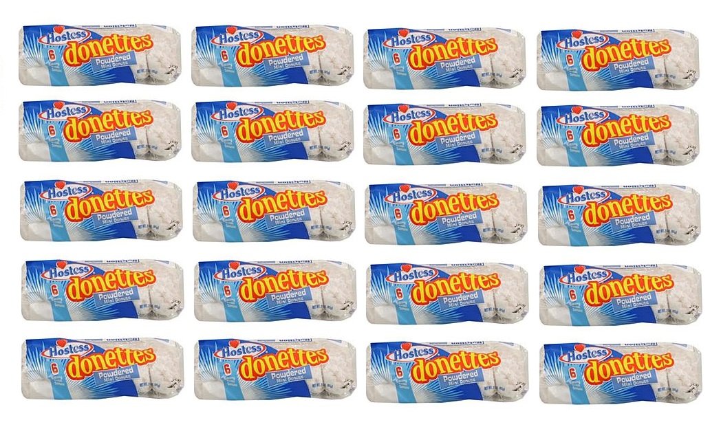 Hostess Powdered Mini Donuts 20 Packs of 3 Oz Gg 12 Amazon