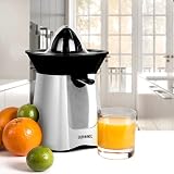 Duronic JE6SR Electric Citrus Juicer 100W Silver Stainless Steel 2 Cones view 9
