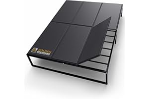 Golden Home Essentials Premium 10mm Queen Size Bunkie Board (60" x 80") – Slim Low-Profile Mattress Support – Quiet, Moisture-Resistant, Lightweight Bed Board for Platform & Slatted Frames