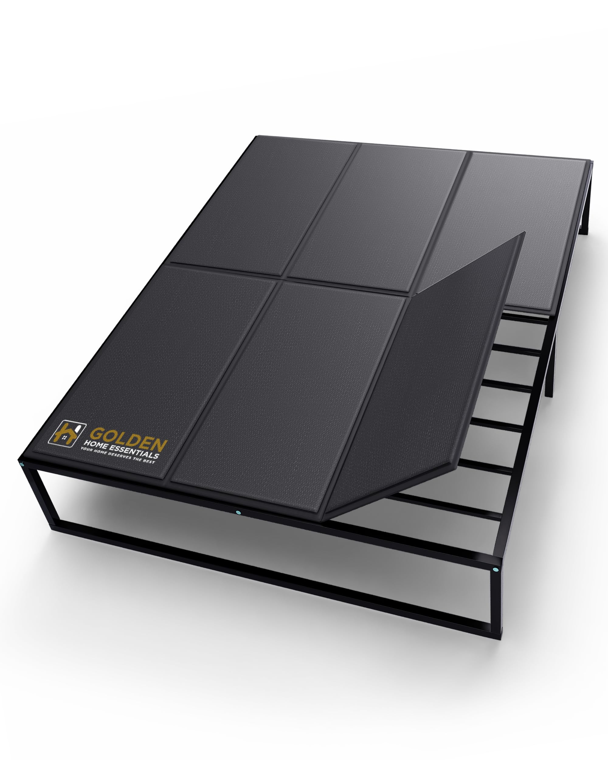 Golden Home Essentials Premium 10mm Queen Size Bunkie Board (60" x 80") – Slim Low-Profile Mattress Support – Quiet, Moisture-Resistant, Lightweight Bed Board for Platform & Slatted Frames