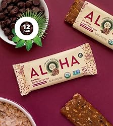 ALOHA Organic Plant Based Protein Bars - Oatmeal