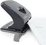 Rapesco 1525 ECO X5-40ps 2 Hole Punch 40 Sheet Capacity Black view 2