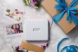 INSTAX Link WIDE Printer Ash White Bluetooth Smartphone Photo Printer view 6