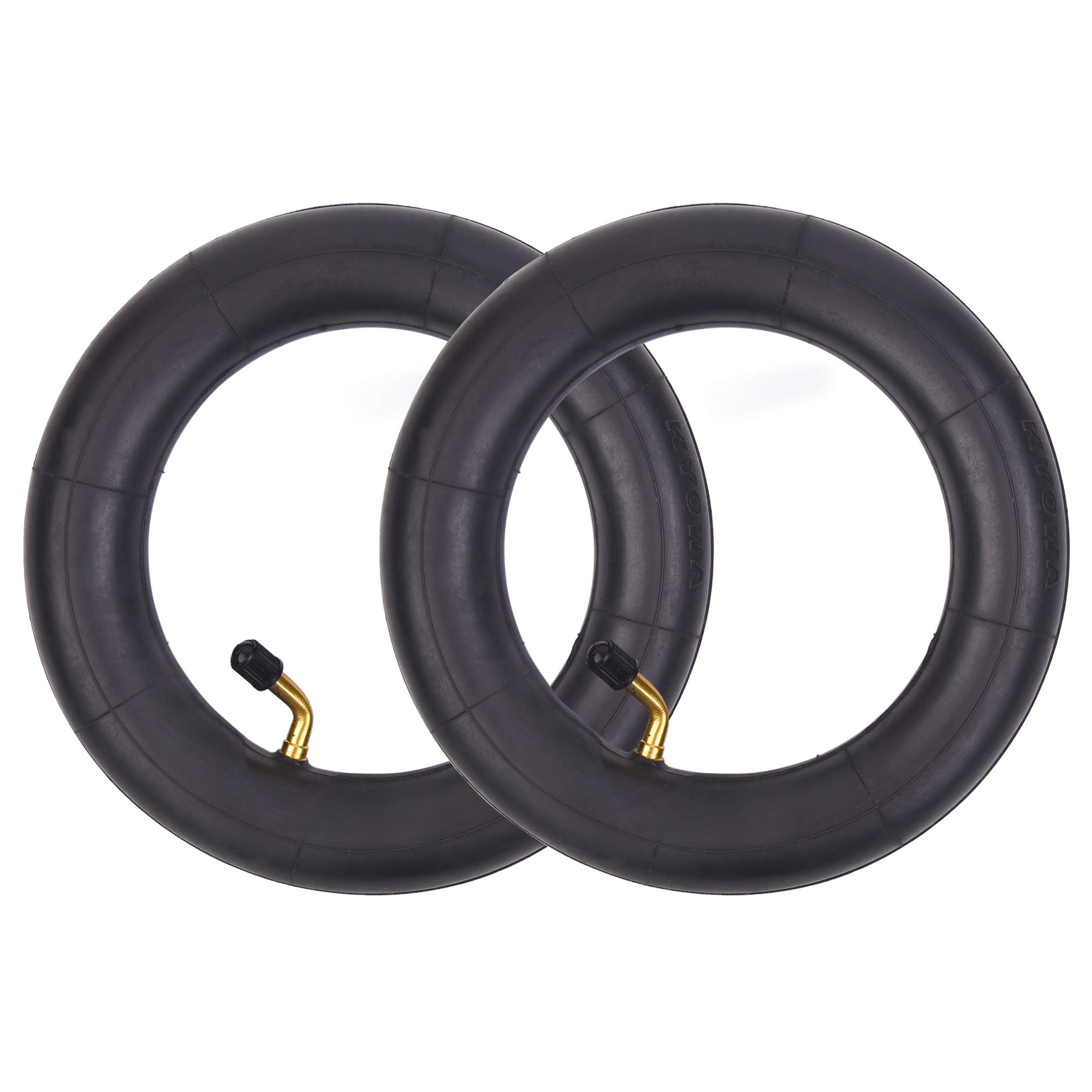 2 pack of 8x2.0-5 Inner Tube Angled Valve Stem Isobutylene Isoprene Rubber