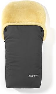 Hofbrucker seit 1948 Wagensack aus Lammfell Putzi grau one size