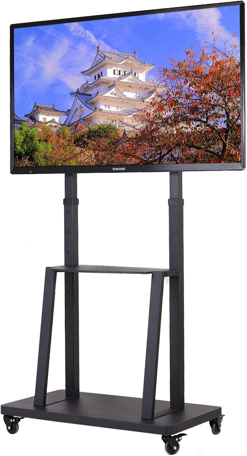 Amazon.co.jp： UNHO テレビスタンド キャスター付き テレビ台 ハイタイプ 大型テレビ 32～80インチ対応 超安定 壁寄せ