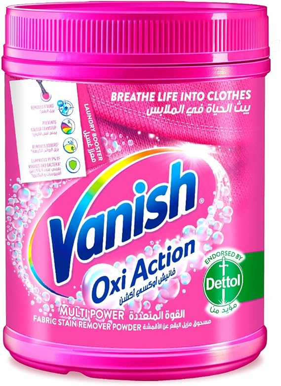 Vanish Laundry Stain Remover Oxi Action Powder for Colors & Whites