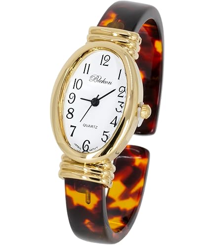 Amazon.com: New Gold Geneva Metal Band Slim Case Women display picture 3