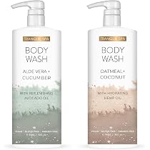Amazon.com : Tranquil Spa Body Wash Duo, Aloe Vera + Cucumber ...