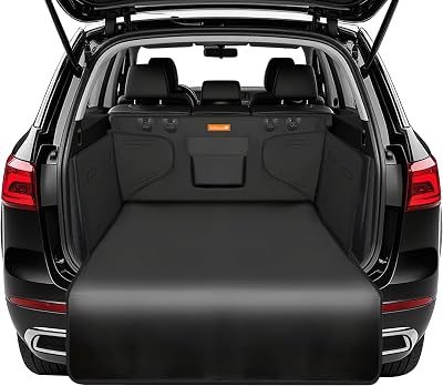 Alfheim Car Boot Liner Protector Nonslip Waterproof Pet Back Seat Cover