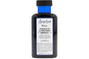 Angelus Brand Suede & Nubuck Dye & Dressing w/Applicator - 3 oz, Blue