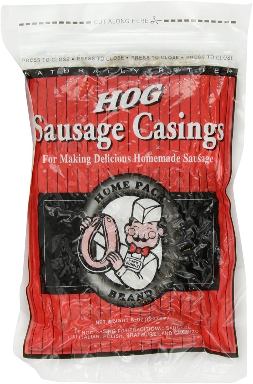 Hog Home Pack Sausage Casings 32mm (8oz.) Amazon.ca Grocery