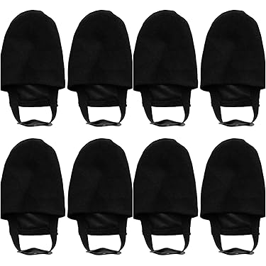 6 Pairs Bowling Shoe Covers - Non-Slip Reusable Protectors For Men & Women