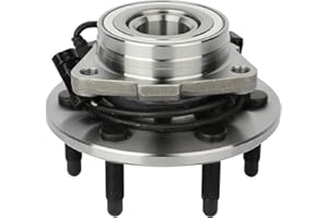 ECCPP Wheel Hub and Bearing Assembly Front 515036 fit for Chevrolet Silverado 1500 GMC Sierra 1500 Cadillac Escalade Chevrolet Tahoe 1999-2007 4WD 4x4 Only 6 Lugs Wheel Hub with ABS 3 Bolt Flange