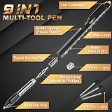 Maqhpu 9 in 1 Multi Tool Pen Gift for Men Stocking Filler Gift Box Included view 3