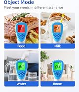 AILE Thermometer Non-Contact Forehead Infrared Fever Alarm Memory 32 Readings view 6