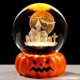 YWHL Halloween Glass Ball Gifts for Kids Women Men, 2.75