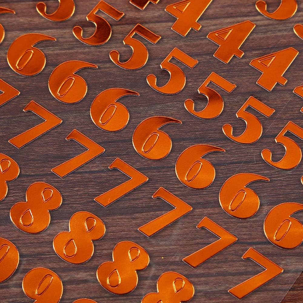 16 Sheets Letter and Numbers Sticker, Alphabet Stickers Colorful Gift Letter Stickers Self