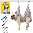 MAIYOUWENG Dog Grooming Kit - Hammock, Harness, Nail Clipper for Cats and Dogs, Claw Care (S)