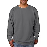 Comfort Colors Chouinard 1566 Adult Crew Neck Sweatshirt Grey Pigment Dye XXX-Large