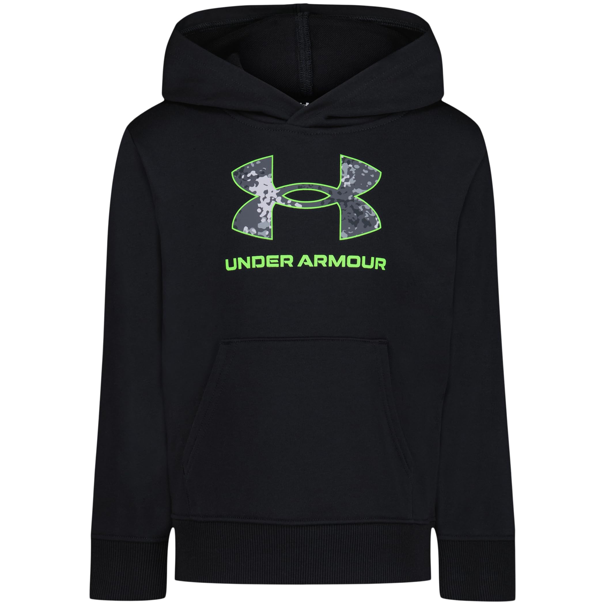 Under Armour Little Boys' Rival Printed Logo Hoodie Image