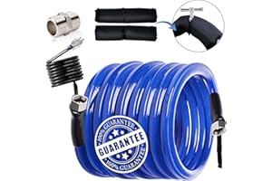 HOHOMETIC 50FT 100FT Heated Water Hose for RV,-45 ℉ Antifreeze 4.0 Upgraded Heated Drinking Garden Water Hose，Rv Accessories，Rv Water Hose