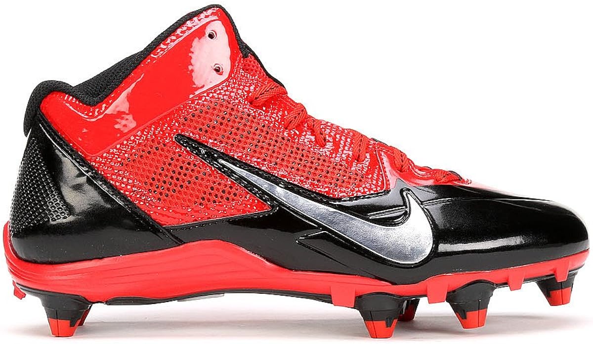 mens red nike football cleats